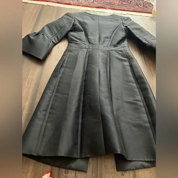 Louis Vuitton dress coat 💯 silk size 2 STUNNING - Picture 9 of 15